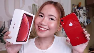 IPHONE XR UNBOXING & REVIEW (PRODUCT RED)