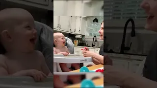 Ah-chooo!! Baby Laugh is so contagious! 😂🤣😁 #shorts #baby #viral #funny #cute #adorable