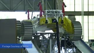 Griffin lunar lander takes a test drive with NASA's VIPER