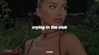 Crying in the club - Camila Cabello | slowed and reverb