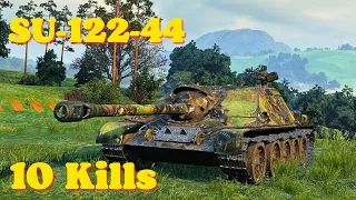 World of tanks SU-122-44 - 5,9 K Damage 10 Kills, wot replays