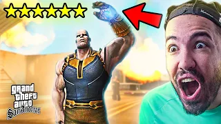 Jogando GTA SA com o THANOS! (Vingadores MOD)