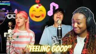 Diana Ankudinova & Sasha Kapustina - Feeling Good | reaction