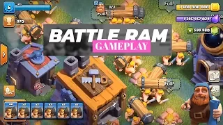 (Leaked) Battle Ram Gameplay | New update | Clash Of Clans | 2017