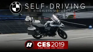 CES 2019: BMW's autonomous motorcycle doesn't need a rider | Self-driving bike