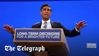 In full: Rishi Sunak's 2023 Tory Party Conference speech