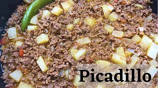 Picadillo - Picadillo de Carne Molida - Como hacer Picadillo