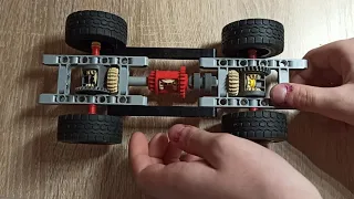 Как работает меж осевой дифференциал с блокировкой. LEGO Technic для начинающих