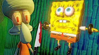 CALAMARDO se ha vuelto LOCO y ha CAPTURADO a BOB ESPONJA! 😱💀 | Sinister Squidward