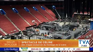 Solotech à Salut Bonjour: une installation spectaculaire pour Céline Dion au Centre Bell de Montréal