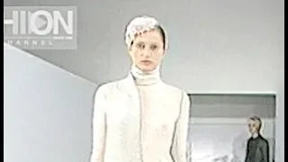 HUSSEIN CHALAYAN Fall 1999 2000 Paris - Fashion Channel