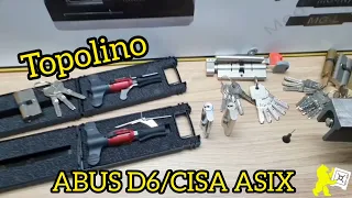 🔑Lockpick Abus D6,Cisa Asix Topolino отмычка +380933008410 WhatsApp Telegram 🌎