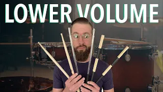 Reduce Drum Volume | Drum Sticks Comparison