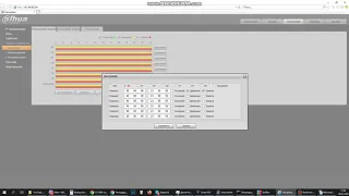 Настройка постоянной записи на карту памяти в камерах Dahua через веб интерфейс.