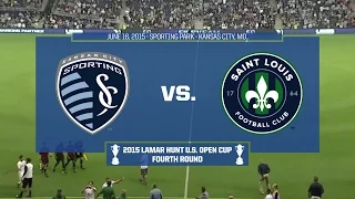 2015 Lamar Hunt U.S. Open Cup - Round 4: Sporting Kansas City vs. Saint Louis FC