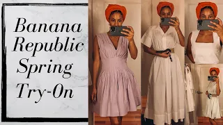 Lets Go Shopping - New In : Banana Republic Spring Try On Haul