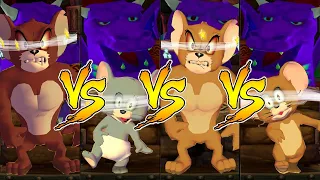 Tom and Jerry in War of the Whiskers Nibbles Vs Monster Jerry Vs Jerry Vs Monster Jerry (Master CPU)