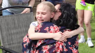 Little Girl Surprised with Gift of Adoption On Birthday