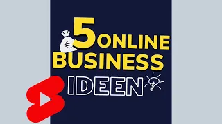 5 Online Business Ideen 2022 ohne Startkapital! #Shorts