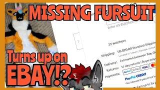 Missing Fursuit Turns Up On Ebay!? Furry Fandom Explodes!