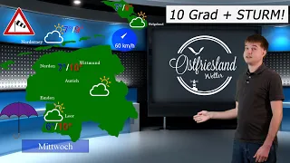 KEIN Winter, dafür STURM und weiterhin wechselhaft! Wetterbericht für Ostfriesland und die Küste!