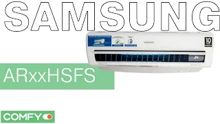 Видеодемонстрация кондиционера Samsung ARххHSFS от Comfy