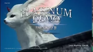 Platinum FFXV Demo XB1 - Full Playthrough All Unlocks