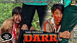 Darr (1993) | Best Fight Spoof | Shahrukh Khan | Juhi Chawla | Anupam Kher | Sunny Deol