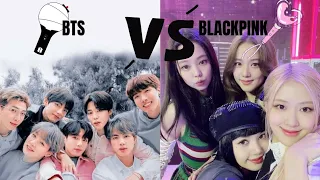 BTS vs BlackPink 🖤💗[Purple vs Pink] CHOOSE YOUR FAVOURITE KPOP GROUP 😊 #bts#blackpink