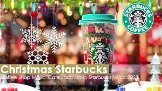 Christmas Starbucks 🎄 Merry Christmas 2024🎄 24 Hours of Happy Starbucks Music For Work, Study