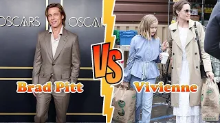 Vivienne Jolie-Pitt (Angelina Jolie's Daughter) VS Brad Pitt Transformation ★ From Baby To Now