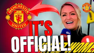 🔴BREAKING NEWS! YOU CAN CELEBRATE! CONFIRMED! MANCHESTER UNITED WOMEN NEWS!
