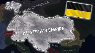 What if Austrian Empire had won The "Austro - Prussian War" - Hoi4 Timelapse