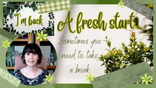 I'm back! Why taking a break from everything can be good for you and making a fresh start in life