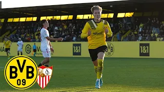 BVB U19: Rijkhoff's brace to win at home | BVB - FC Sevilla | Highlights