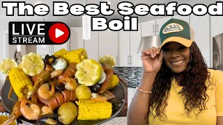 Delicious Seafood Boil Recipe With Butter Sauce