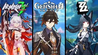 Genshin/Honkai Impact Combat VS Zenless Zone Zero Combat