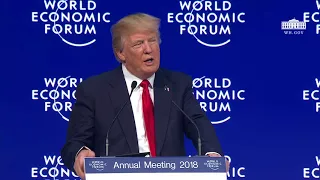 President Trump Addresses the World Economic Forum