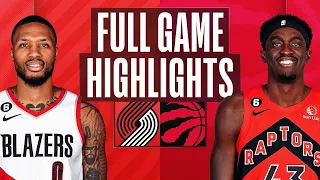 Toronto Raptors vs. Portland Trail Blazers Full Game Highlights | Jan 8 | 2023 NBA Season