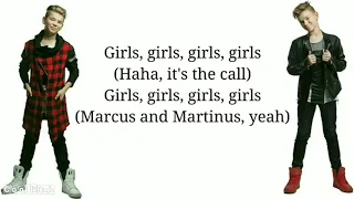 Marcus and Martinus - Girls (lyrics)