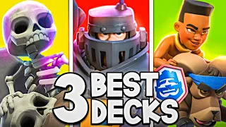 Top 3 Best Decks for the CRL 20 Win Challenge! - Clash Royale