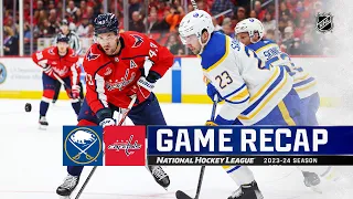 Sabres @ Capitals 11/22 | NHL Highlights 2023