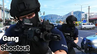 Банды перестрелки - GTA V SWAT Movie (Машинима)