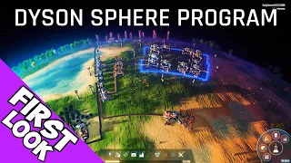 Dyson Sphere Program Gameplay ► HOW TO GET STARTED! ► Factory Simulation Strategy Game 2021