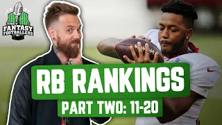 Fantasy Football 2021 - RB Rankings: 11-20 + Never Not Working, Burnt Salmon - Ep. 1089
