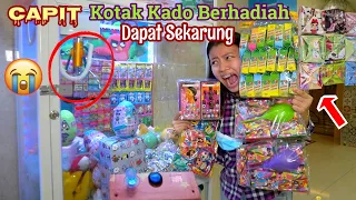 MESIN CAPIT KOTAK KADO BERHADIAH MAINAN MAHAL! Dapat Sekarung sampai Habis