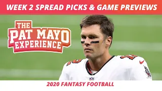 2020 Week 2 Picks Against The Spread, NFL Game Previews, Survivor Picks, Cust Corner Mini