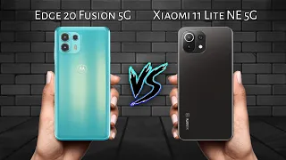 Motorola Edge 20 Fusion 5g Vs Xiaomi 11 Lite NE 5g • 108MP • 33W • 5G • Best Camera • Price in India