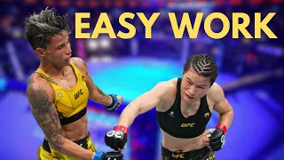 Weili Zhang vs Amanda Lemos live reaction