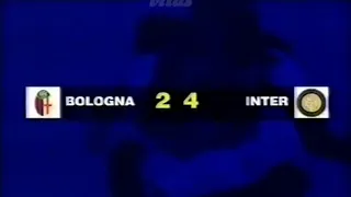 Bologna-Inter 2:4, 1997/98 - 90° minuto (doppietta di Roberto Baggio & Primo Gol in Serie A di R9)